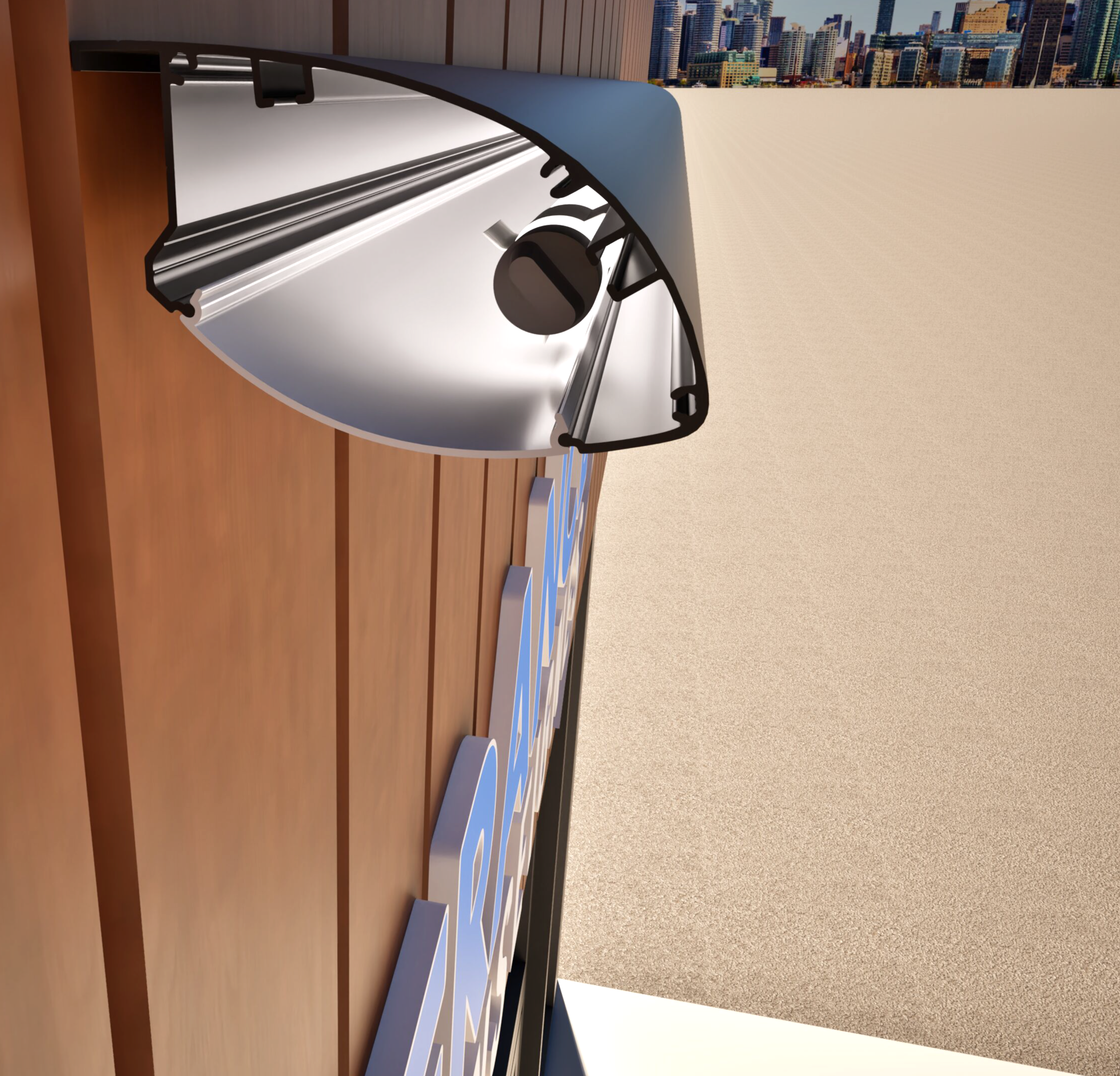 RAMPE MONOLED - 1 tube néon led – Image 2