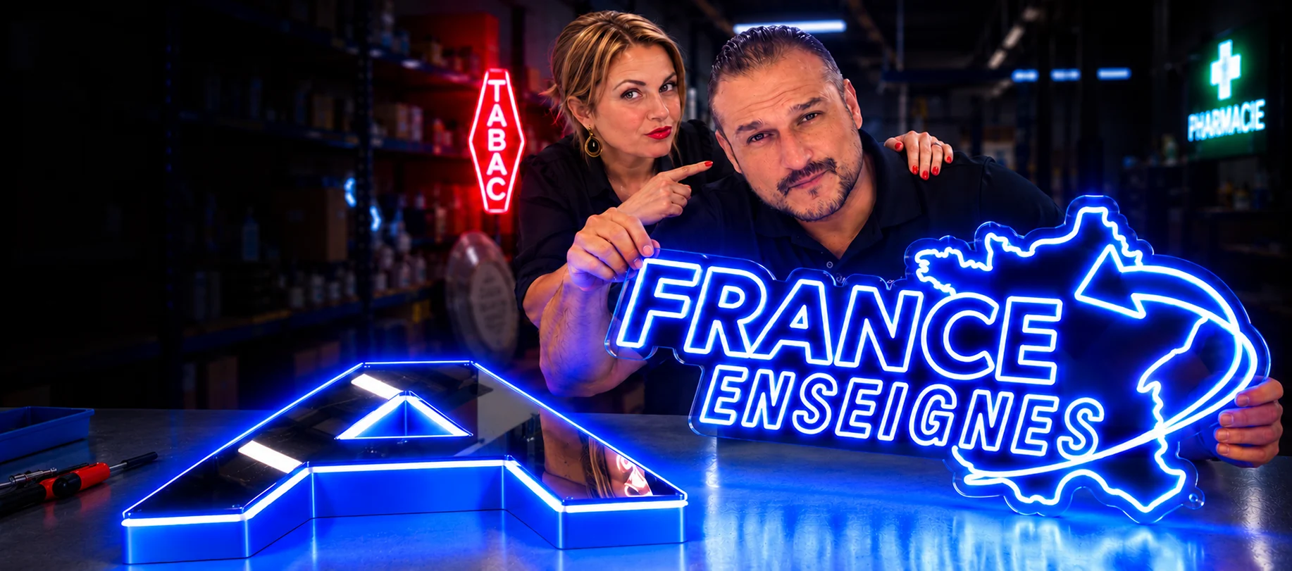 Créateurs d’enseignes néon françaises